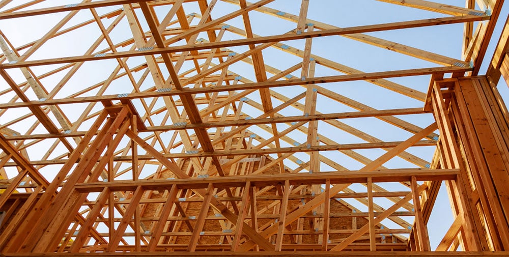 tetto in legno