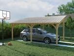 carport con copertura trasparente Onduclair PLR