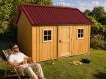 Copertura in Onduline Easyfix - Casetta di legno