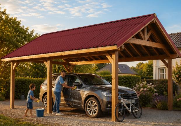 Copertura in Onduline Easyfix - Carport