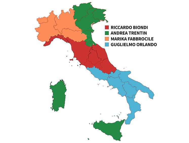 Mappa area tecnici Onduline 2026